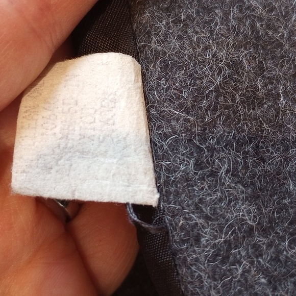 Just Reduced!Vintage Jofeld Full Length Ladies Wool Blend Coat Size:12 , Grey - Picture 17 of 17